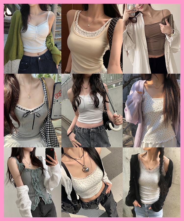 [超特価♥限定] 人気キーワード レイヤードキャミソール24種