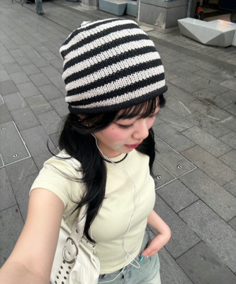 シンプルボーダービーニー