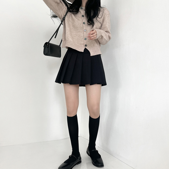 Sona プリーツミニスカート 10代 代女性ファッション韓国通販