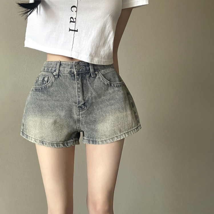 クーリングデニムショートパンツ｜ショートパンツ｜韓国ファッション