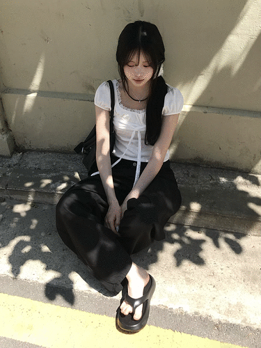 厚底トングサンダル