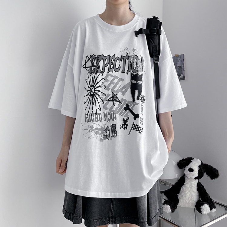 ヴィンテージオーバーサイズ半袖Tシャツ｜半袖Tシャツ｜韓国