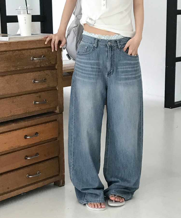 【美品・完売品】willfully サマーデニムパンツ サマーデニムパンツ｜デニム｜韓国ファッション通販 SONA