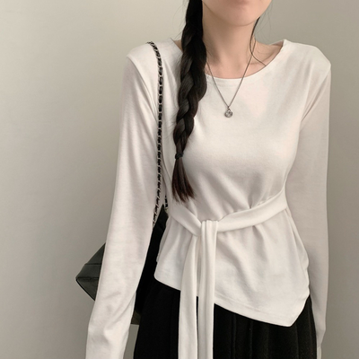 アシメワンショルダーTシャツ