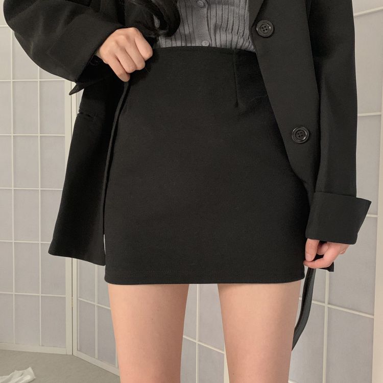アウトレット Made in Korea Studio コーデュロイ ミニスカート ひざ上