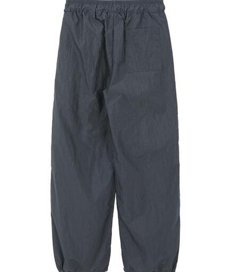 【ジョガー調節可】ピンタックバンディングパンツ