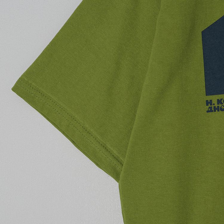 ナンバープリンティング半袖Tシャツ