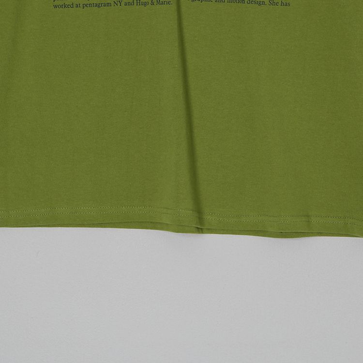 ナンバープリンティング半袖Tシャツ
