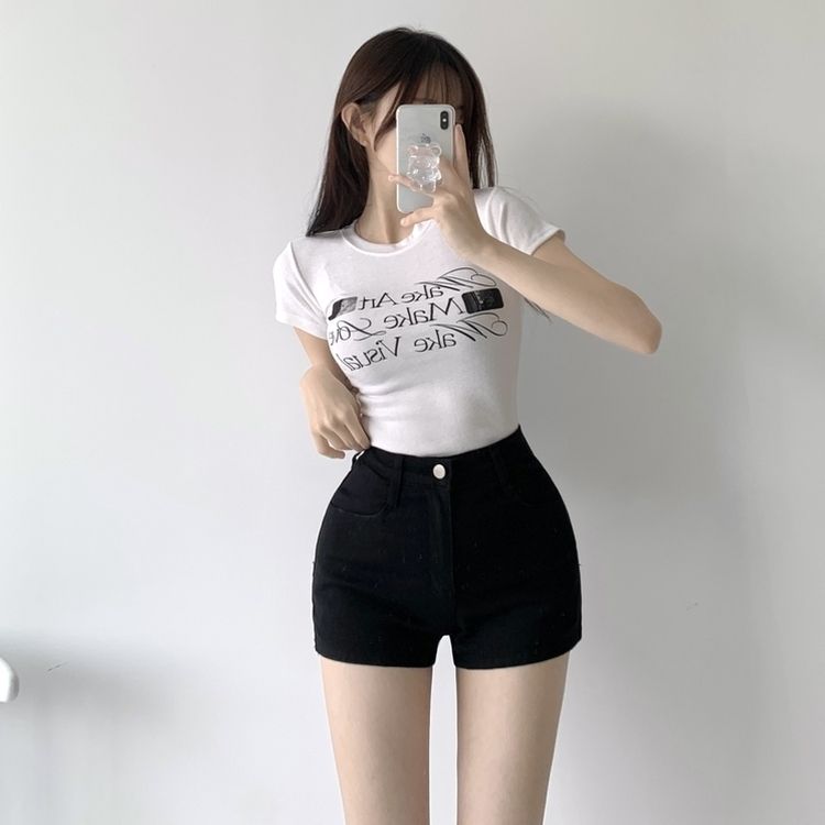 ハイウエスト骨盤パッドショートパンツ｜ショートパンツ｜韓国