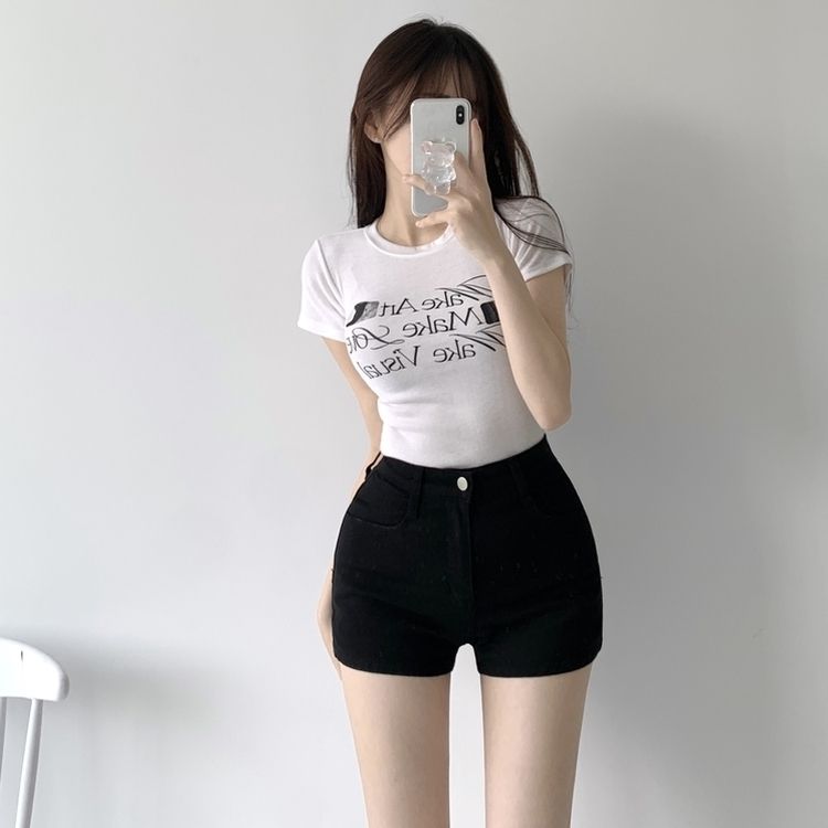 ハイウエスト骨盤パッドショートパンツ｜ショートパンツ｜韓国