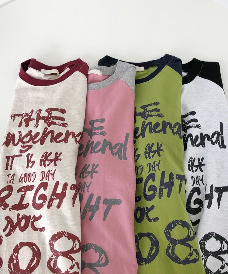 ブライトラグラン半袖Tシャツ