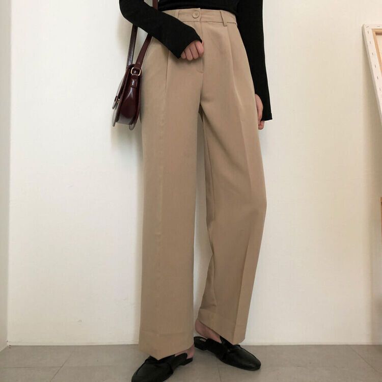 ピンタックワイドスラックス ピンタックワイドスラックス | ファッション通販サイト NUGU