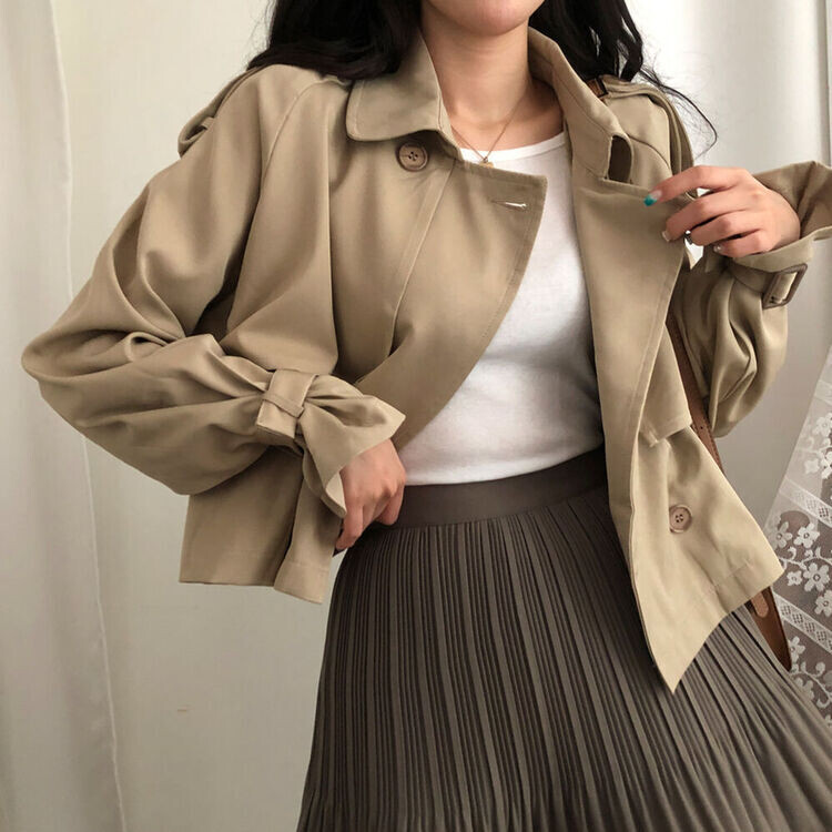 【新品】DES PRÉS ポンチョ風ウールジャケット　カシミア入　１　ベージュ ボアブルゾン レディース ボアジャケット[品番：GW000003127