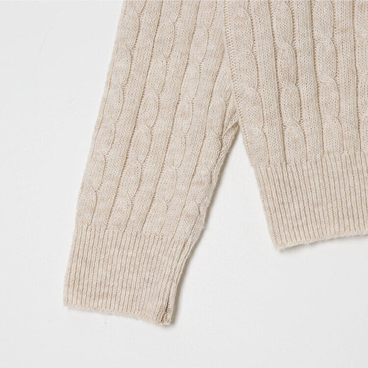 [캐시미어]7days 매일 입는 15컬러 꽈배기 라운드 니트