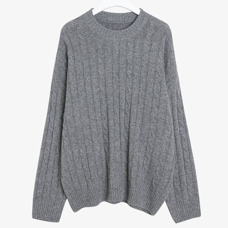 [기획] 매일이 포근♥ 브이넥 라운드넥 울 니트_2type