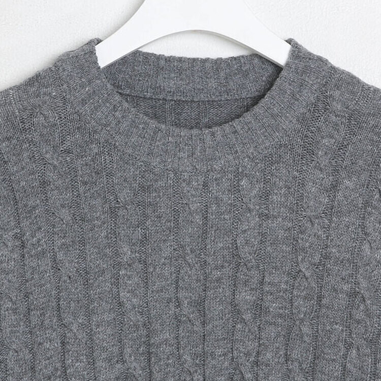 [기획] 매일이 포근♥ 브이넥 라운드넥 울 니트_2type