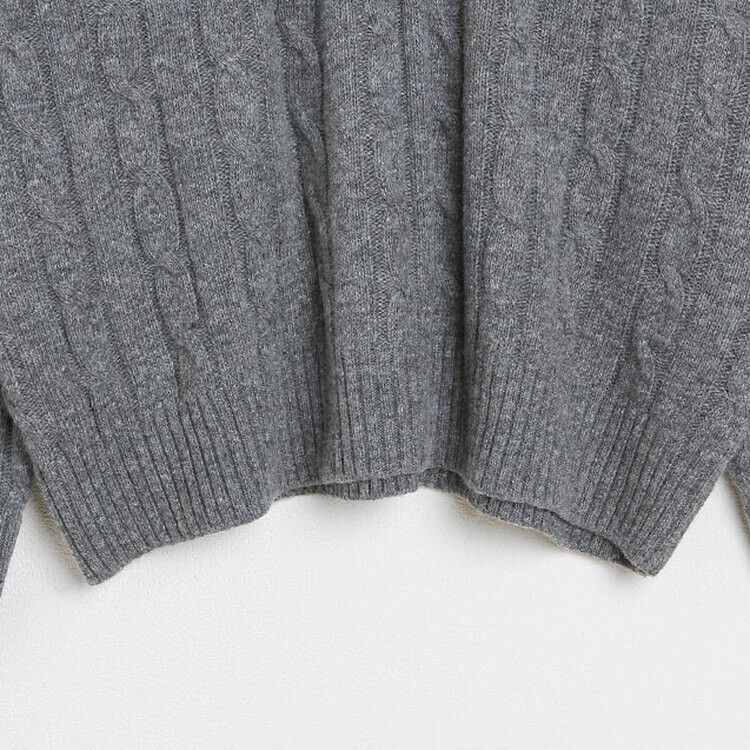 [기획] 매일이 포근♥ 브이넥 라운드넥 울 니트_2type