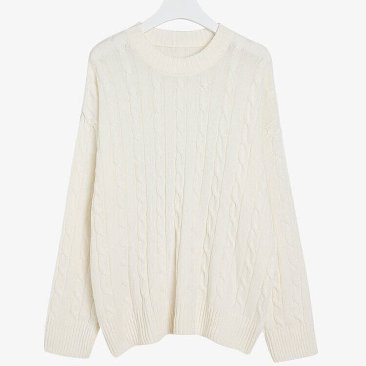 [기획] 매일이 포근♥ 브이넥 라운드넥 울 니트_2type