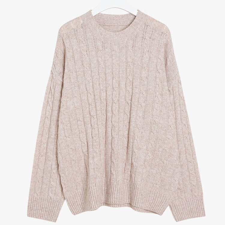 [기획] 매일이 포근♥ 브이넥 라운드넥 울 니트_2type