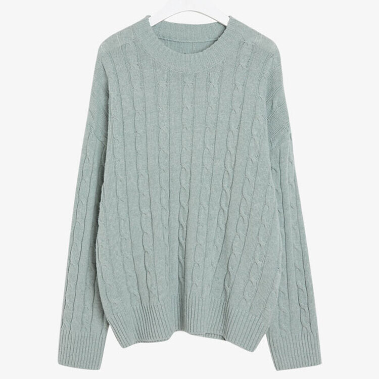 [기획] 매일이 포근♥ 브이넥 라운드넥 울 니트_2type