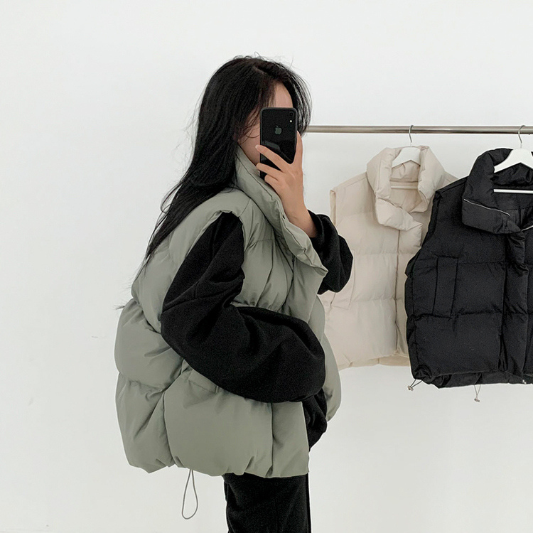 オーバーフィットダウンベスト｜ジャンパー｜韓国ファッション通販 SONA