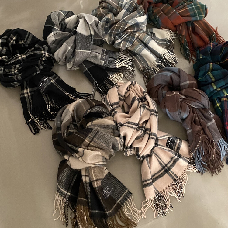 따수미 체크 머플러 목도리 muffler