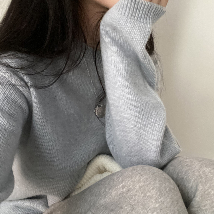 젤리빈 알파카 니트 nt 소라