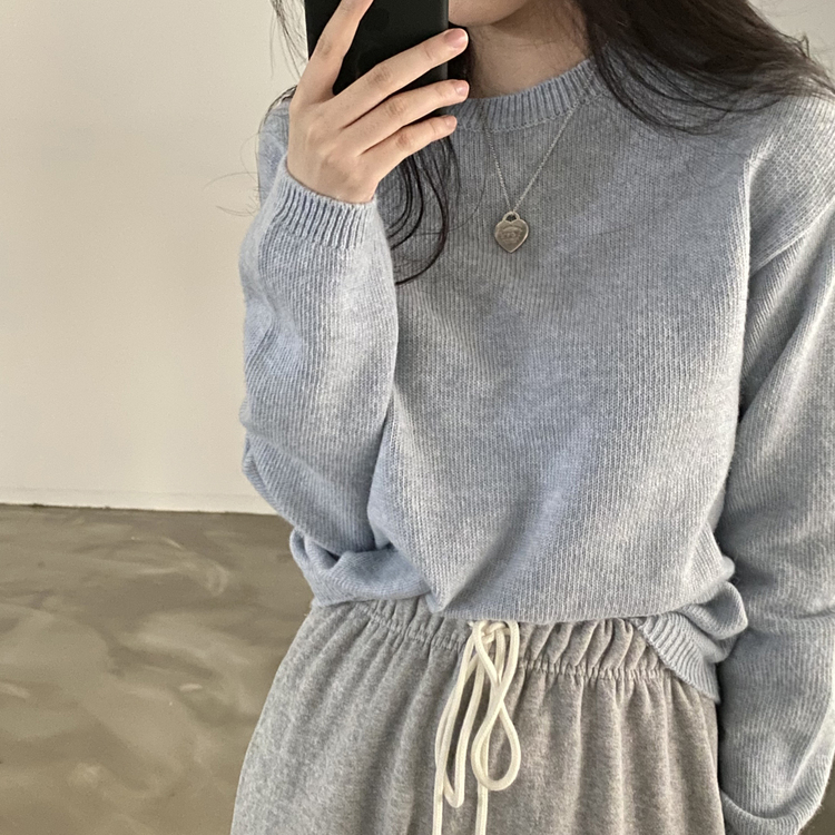 젤리빈 알파카 니트 nt 소라