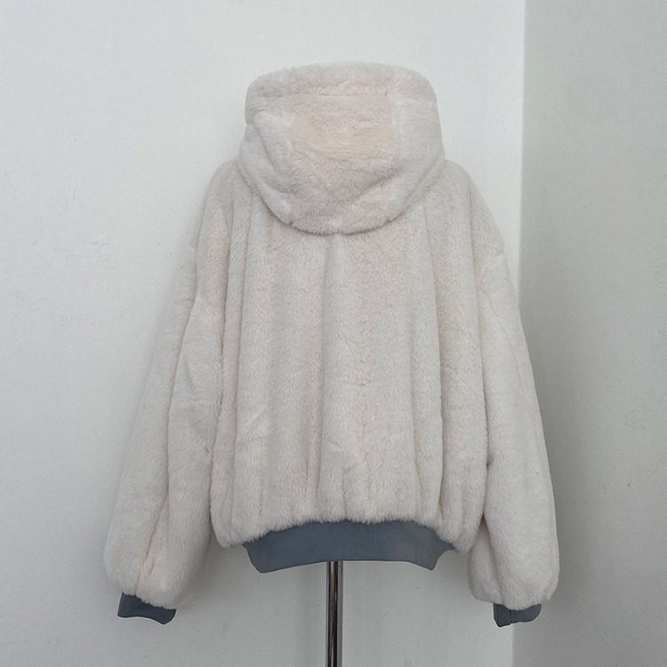 왕따숩 리버시블 항공 밍크 점퍼 무스탕 패딩