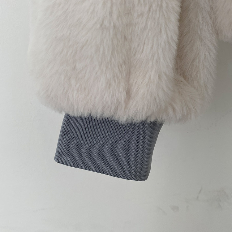 왕따숩 리버시블 항공 밍크 점퍼 무스탕 패딩