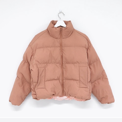 ハイネックショートダウンジャケット5色