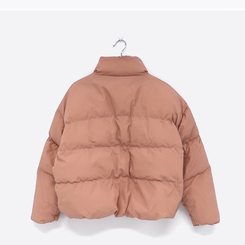 ハイネックショートダウンジャケット5色