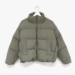 ハイネックショートダウンジャケット5色