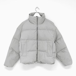 ハイネックショートダウンジャケット5色