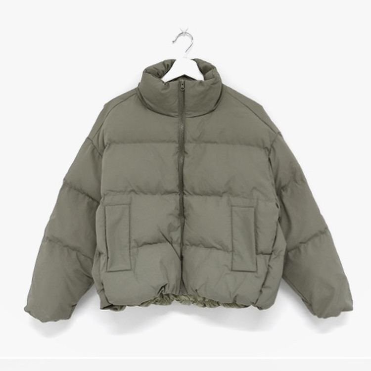 ハイネックショートダウンジャケット5色