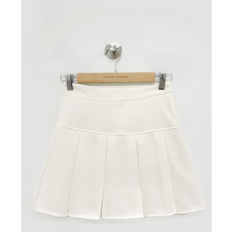 ハーフプリーツスカート