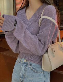 マーク＆ロナ Vネック ニット 46 マーク＆ロナ Vネック ニット 46 マーク＆ロナ Vネック ニット 46