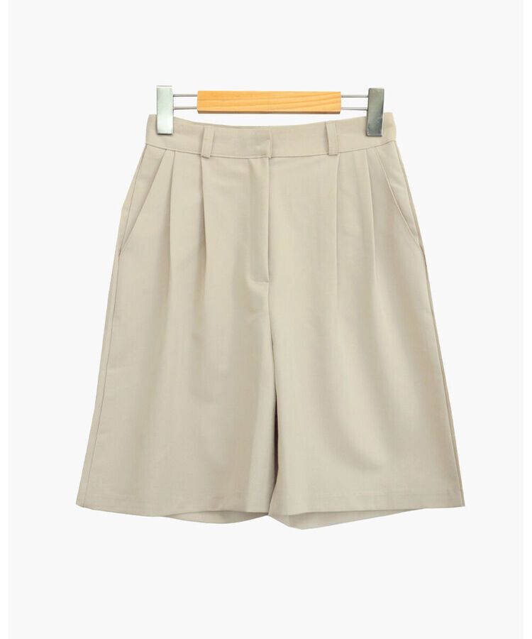 ピンタックワイドショートパンツ5色
