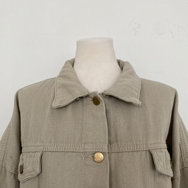 벌룬핏 코튼 자켓 스커트 투피스 셋업