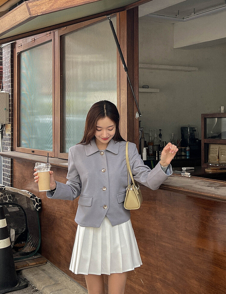 [특가/5컬러]라인 플리츠 테니스 모던 스커트