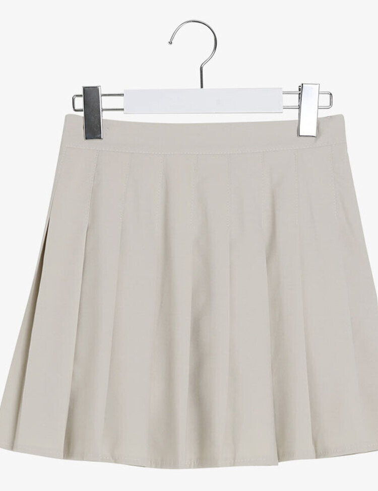 [특가/5컬러]라인 플리츠 테니스 모던 스커트