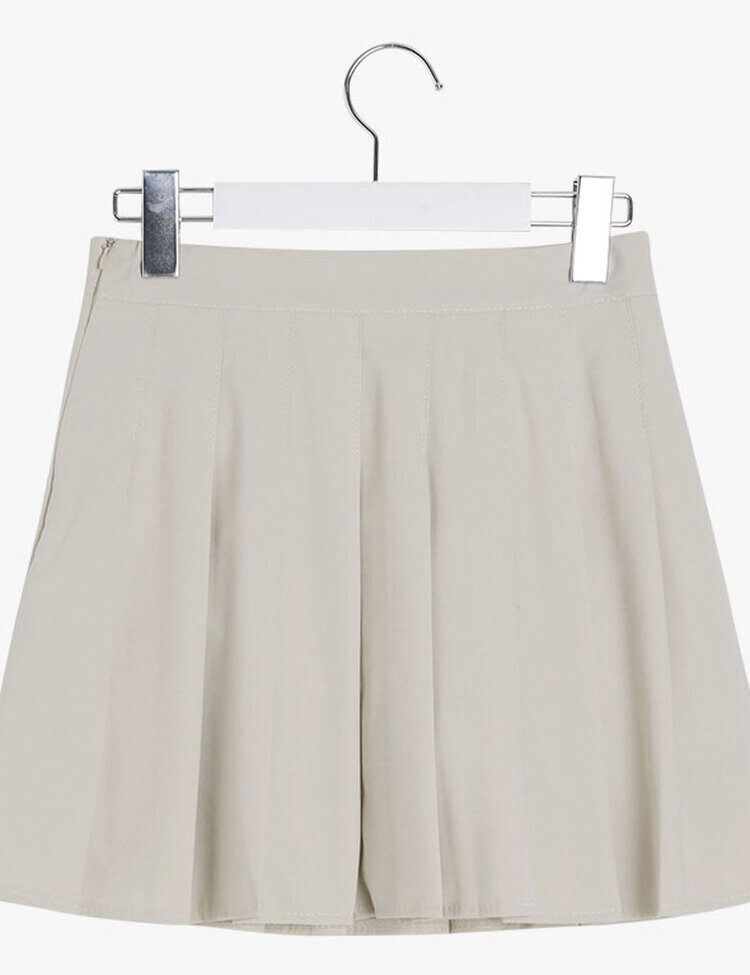 [특가/5컬러]라인 플리츠 테니스 모던 스커트