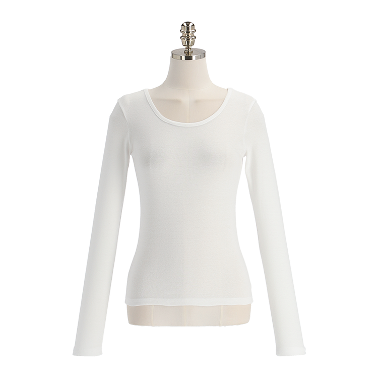 ts2987 12カラークルーネックコットンTシャツ