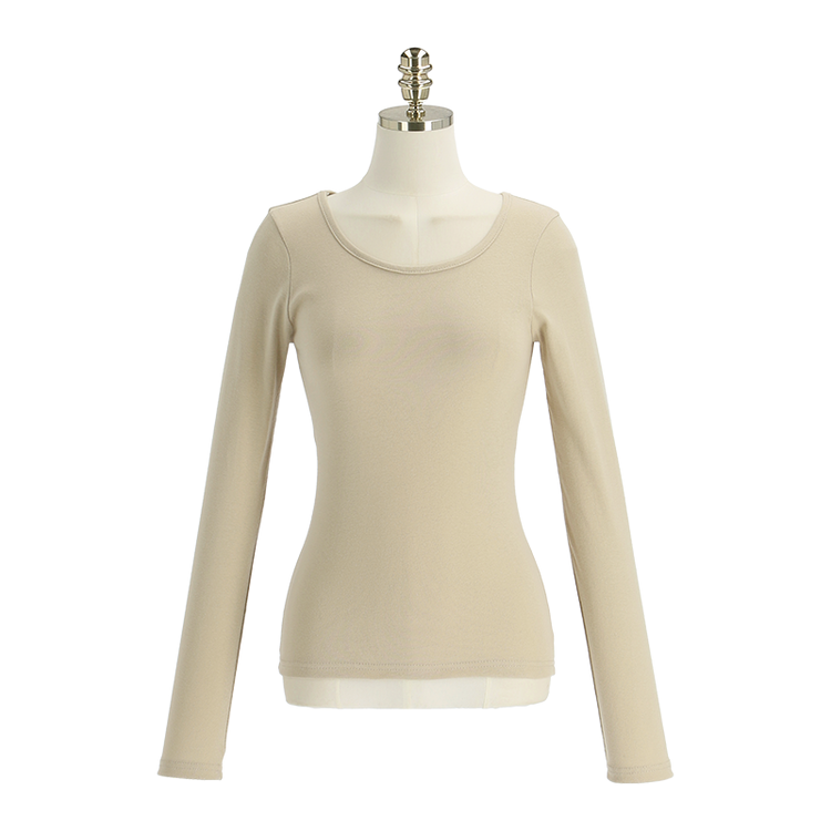 ts2987 12カラークルーネックコットンTシャツ