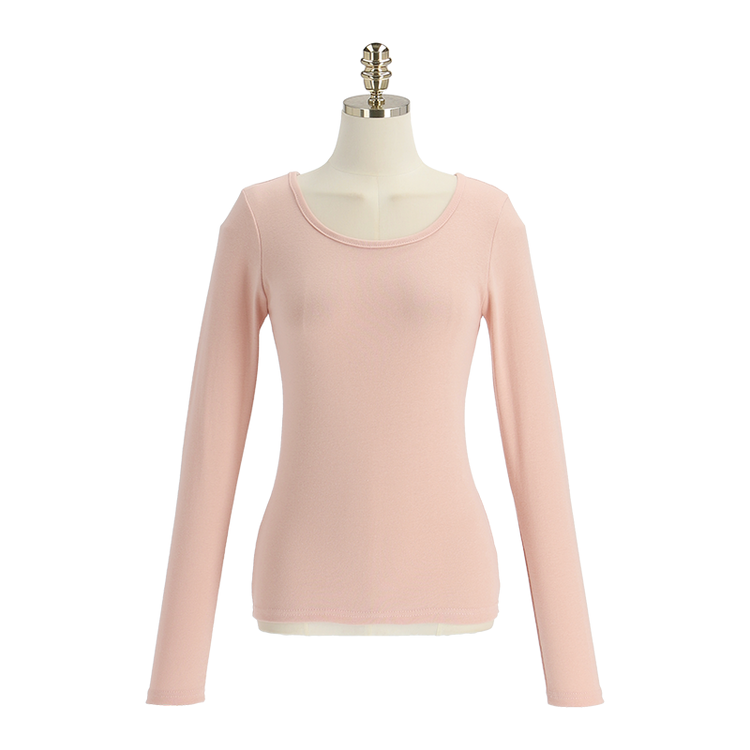 ts2987 12カラークルーネックコットンTシャツ