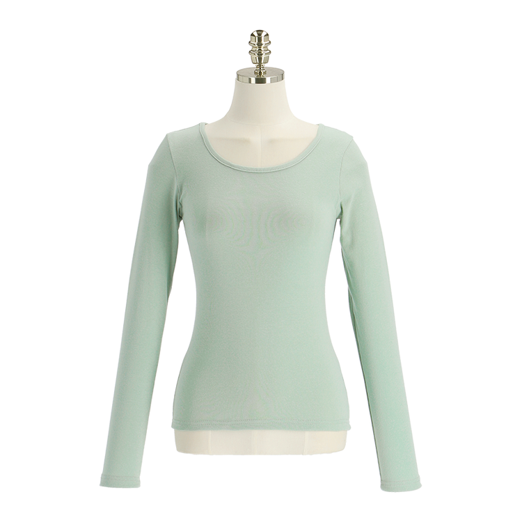 ts2987 12カラークルーネックコットンTシャツ