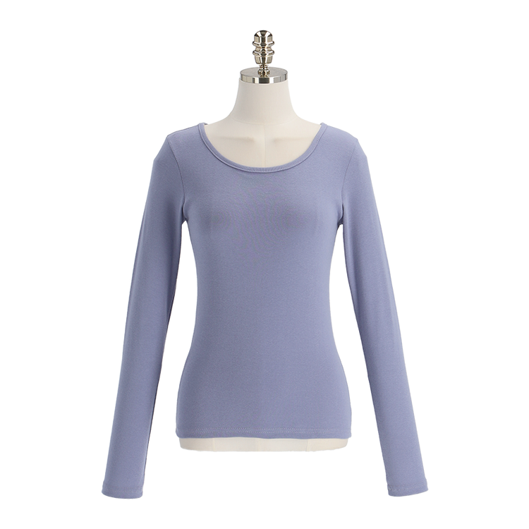 ts2987 12カラークルーネックコットンTシャツ