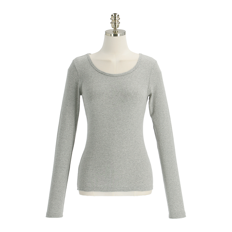 ts2987 12カラークルーネックコットンTシャツ