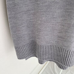 オーバーフィットVネックロングニットベスト6色