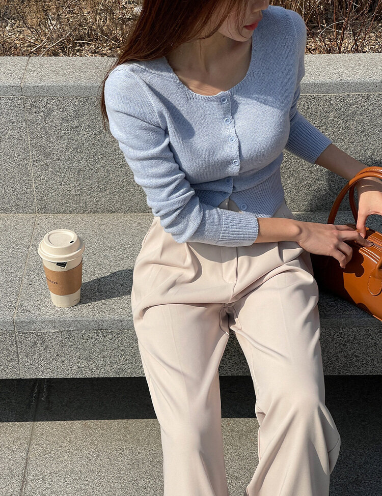 [10만장판매/후기인증~2XL] 기장별 인생 핀턱 와이드 슬랙스 2종 베이지(투핀턱)